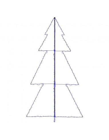 Albero di Natale a Cono 300 LED per Interni Esterni 120x220 cm