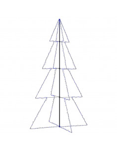 Albero di Natale a Cono 360 LED per Interni Esterni 143x250 cm 2