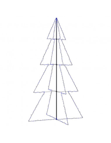 Albero di Natale a Cono 360 LED per Interni Esterni 143x250 cm