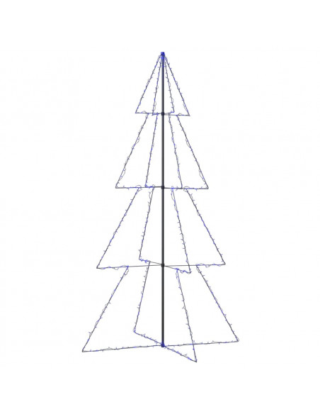 Albero di Natale a Cono 360 LED per Interni Esterni 143x250 cm