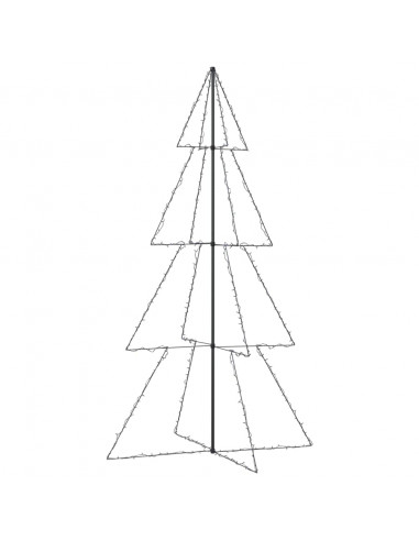 Albero di Natale a Cono 360 LED per Interni Esterni 143x250 cm