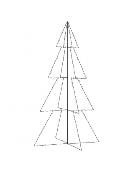 Albero di Natale a Cono 360 LED per Interni Esterni 143x250 cm