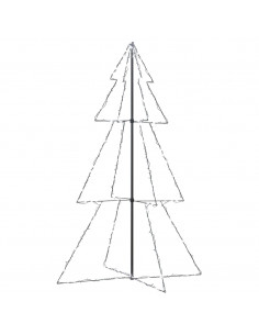 Albero di Natale a Cono 240 LED per Interni Esterni 118x180 cm 2