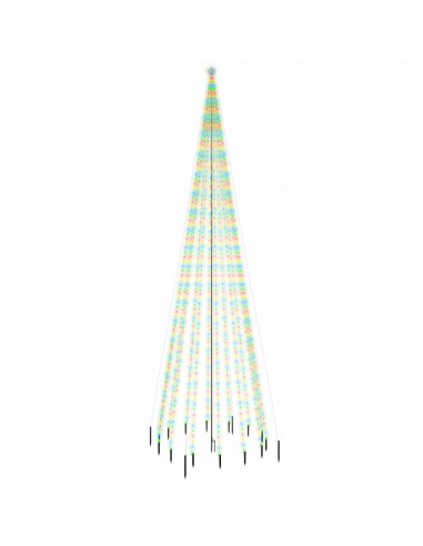 Albero di Natale con Puntale Colorato 1134 LED 800 cm