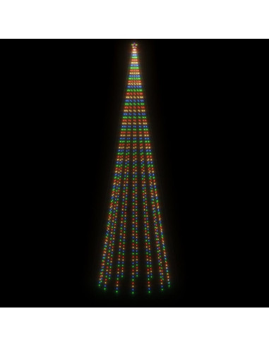 Albero di Natale con Puntale Colorato 1134 LED 800 cm