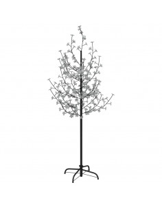 Albero di Ciliegio con 200 LED Bianco Caldo 180 cm 2
