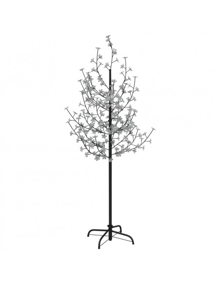 Albero di Ciliegio con 200 LED Bianco Caldo 180 cm