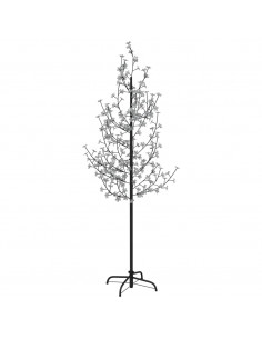 Albero di Ciliegio con 220 LED Bianco Caldo 220 cm 2