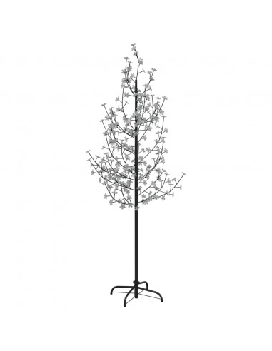 Albero di Ciliegio con 220 LED Bianco Caldo 220 cm