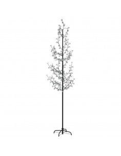 Albero di Ciliegio con 368 LED Bianco Caldo 300 cm 2