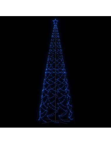 Albero di Natale a Cono Blu 1400 LED 160x500 cm