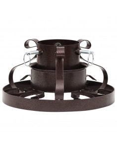 Base per Albero di Natale Rame Anticato 29x29x15,5 cm 2