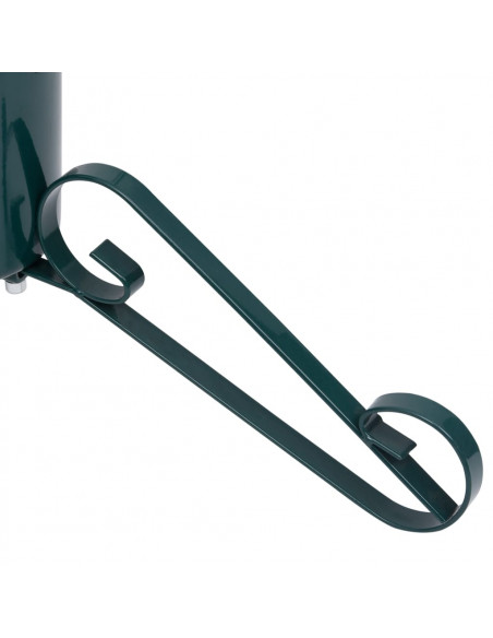 Base per Albero di Natale Verde 58x58x21 cm