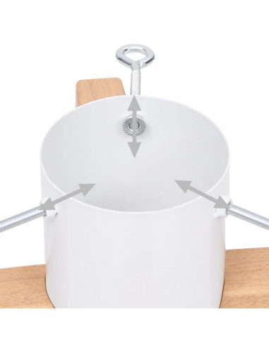 Base per Albero di Natale 55x55x15,5 cm