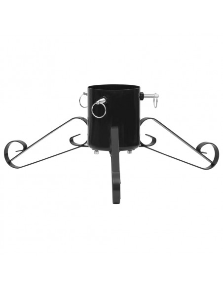 Base per Albero di Natale Nera 58x58x21 cm