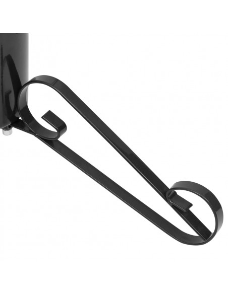 Base per Albero di Natale Nera 58x58x21 cm