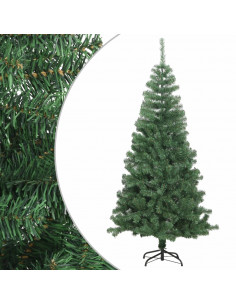 Albero di Natale Artificiale L 240 cm Verde 2