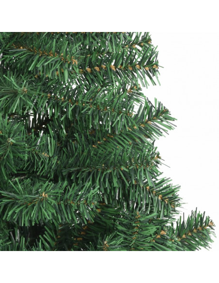 Albero di Natale Artificiale L 240 cm Verde