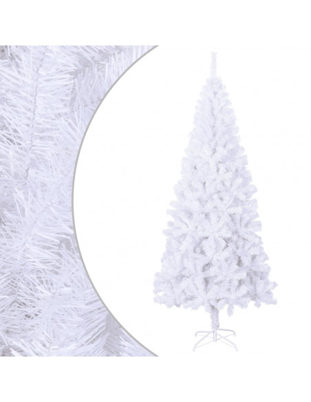 Albero di Natale Artificiale L 240 cm Bianco