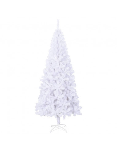 Albero di Natale Artificiale L 240 cm Bianco
