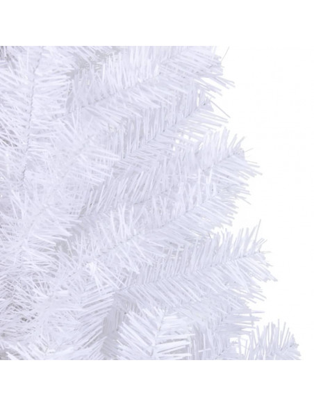 Albero di Natale Artificiale L 240 cm Bianco