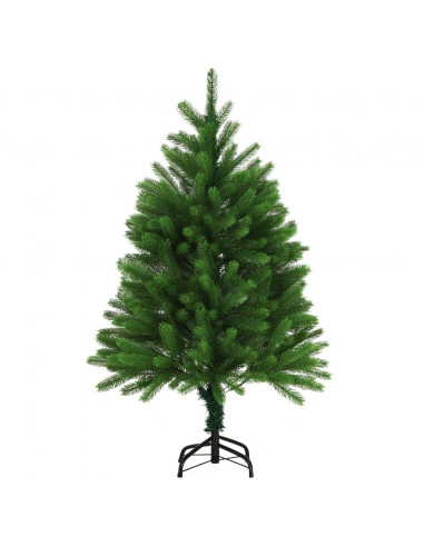 Albero di Natale Artificiale Realistico con Punte 120 cm Verde