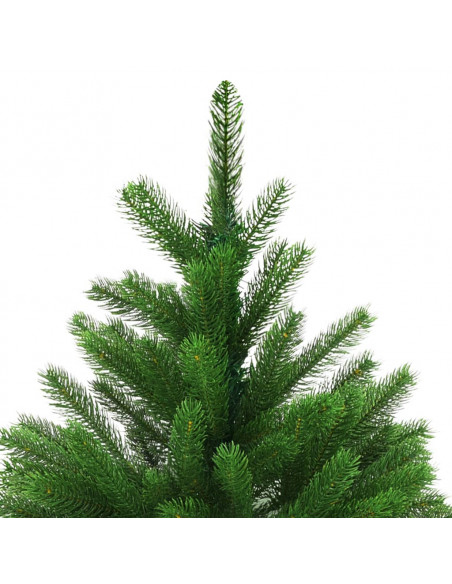 Albero di Natale Artificiale Realistico con Punte 120 cm Verde