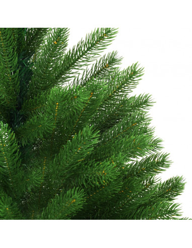 Albero di Natale Artificiale Realistico con Punte 120 cm Verde