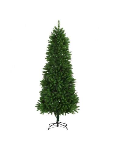Albero di Natale Artificiale Realistico con Punte 240 cm Verde
