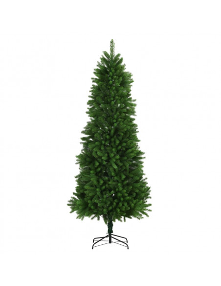 Albero di Natale Artificiale Realistico con Punte 240 cm Verde