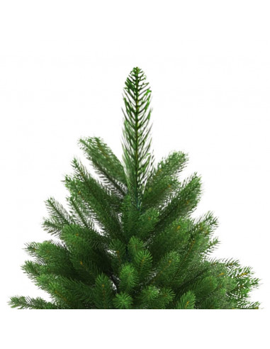 Albero di Natale Artificiale Realistico con Punte 240 cm Verde
