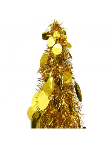 Albero di Natale Artificiale Apribile Oro 180 cm PET