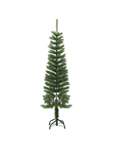 Albero di Natale Artificiale Sottile con Base 520 cm PE