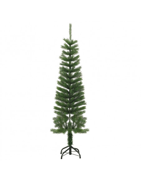 Albero di Natale Artificiale Sottile con Base 520 cm PE