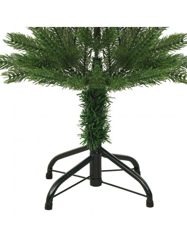 Albero di Natale Artificiale Sottile con Base 520 cm PE