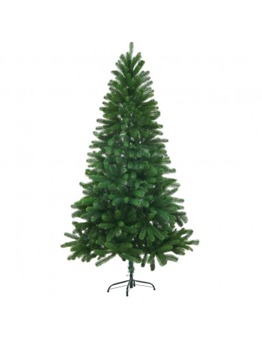Albero di Natale Artificiale Realistico con Punte 150 cm Verde
