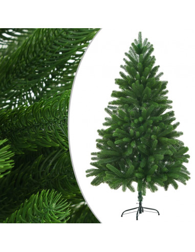 Albero di Natale Artificiale Realistico con Punte 180 cm Verde