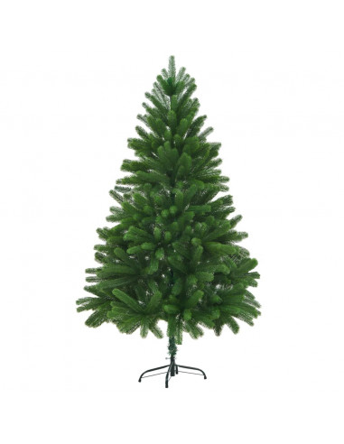 Albero di Natale Artificiale Realistico con Punte 210 cm Verde