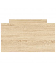 Giroletto con Testiera e Pediera Rovere Sonoma 90x190 cm