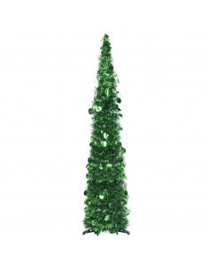 Albero di Natale Artificiale Apribile Verde 120 cm PET 2