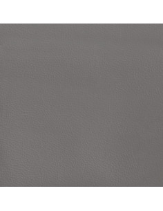 Giroletto con Testiera Grigio 160x200 cm in Similpelle