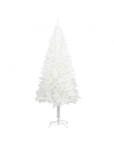 Albero di Natale Artificiale con Aghi Realistici Bianco 120 cm
