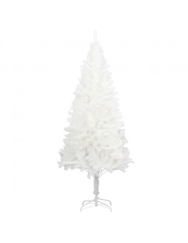 Albero di Natale Artificiale con Aghi Realistici Bianco 150 cm
