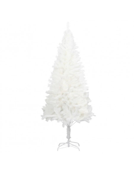 Albero di Natale Artificiale con Aghi Realistici Bianco 150 cm