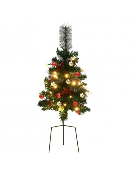 Alberi di Natale Artificiale per Viali 2 pz 76 cm in PVC
