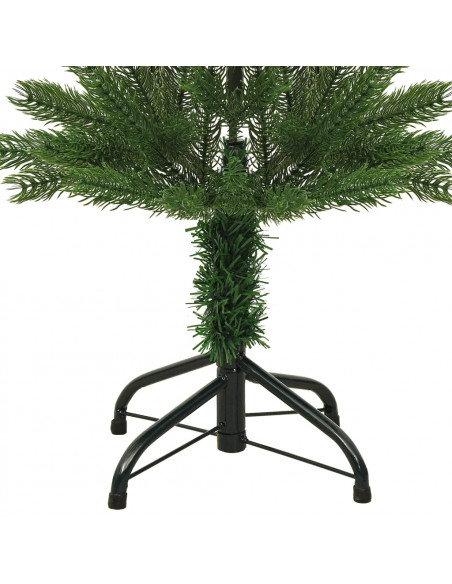 Albero di Natale Artificiale Sottile con Base 120 cm PE
