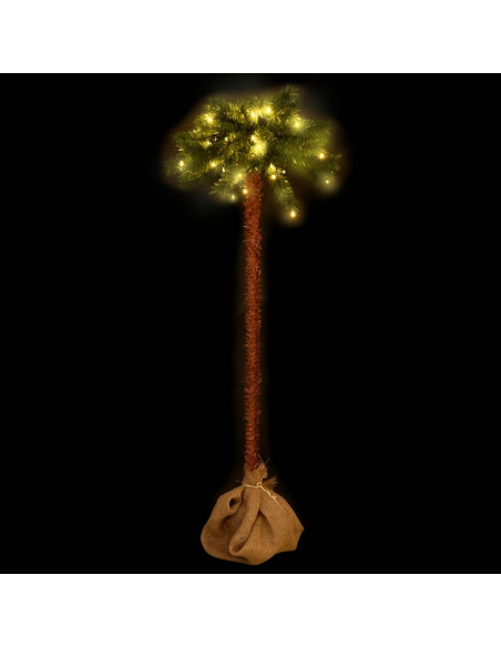 Albero di Natale con LED 210 cm