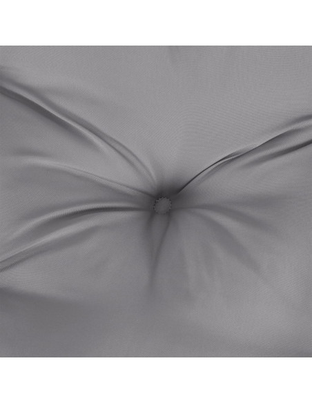 Cuscino per Panca Grigio 200x50x7 cm in Tessuto Oxford