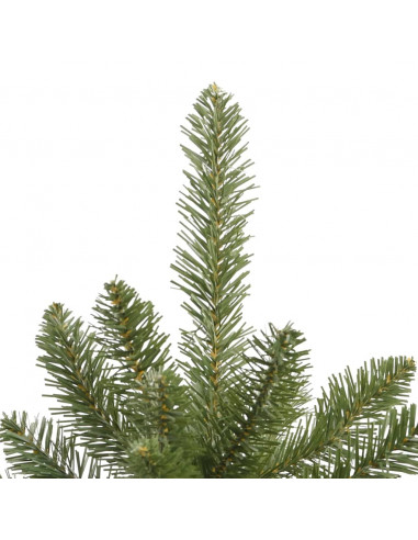 Albero di Natale Artificiale Incernierato con Base Verde 180 cm