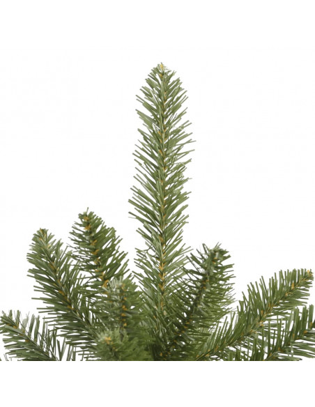 Albero di Natale Artificiale Incernierato con Base Verde 240 cm